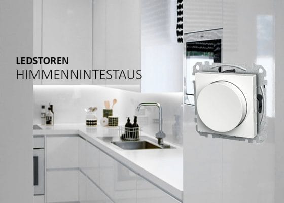 LedStoren valaisimilla testatut langalliset LedStoren, Schneiderin ja ABB:n himmentimet