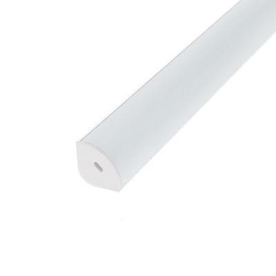Alumiiniprofiili led nauhalle 2000x30x30mm, pinta-asennettava, 45 kulma, valkoinen