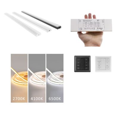 10 metrin CCT Led valonauha setti 10 metrin CCT Led valonauha setti