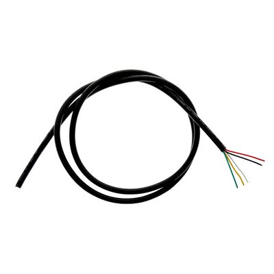 1m viisisäikeinen 5 x 0,32 mm2 kaksoiseristetty kalustekaapeli RGB+W led nauha asennuksiin
