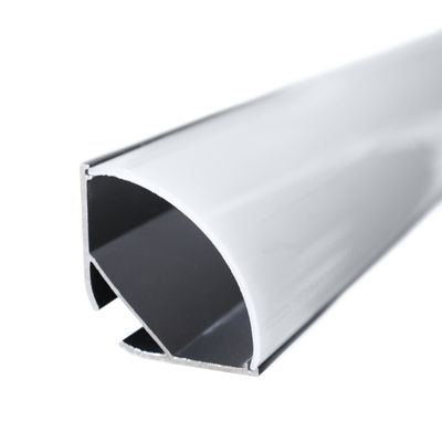 Alumiiniprofiili led nauhalle 2000x30x30mm, pinta-asennettava, 45 kulma, musta