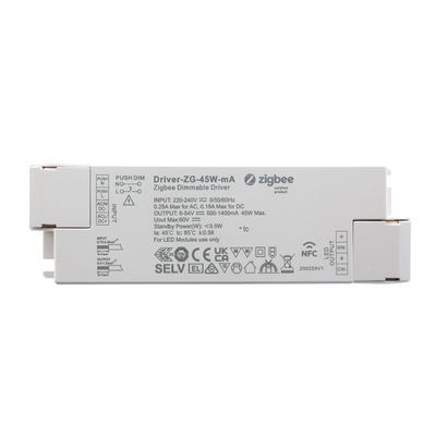 VaLO Zigbee himmennettävä 500-1400mA CCT LED muuntaja 45W