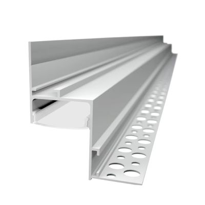 Alumiiniprofiili led nauhalle EPÄSUORA Z katon ja seinään reunaan, 2000x50x44mm Alumiiniprofiili led nauhalle EPÄSUORA Z katon ja seinään reunaan, 2000x50x44mm