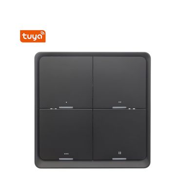Tuya langaton painike 4 osainen musta Tuya langaton painike 4 osainen musta