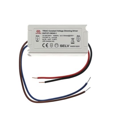 LED muuntaja 24V, 12W TRIAC himmennettävä LED muuntaja 24V, 12W TRIAC himmennettävä