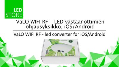 LED WiFi RF boxi valaisinohjaukseen Android/iOS - VaLO LED WiFi RF boxi valaisinohjaukseen Android/iOS - VaLO