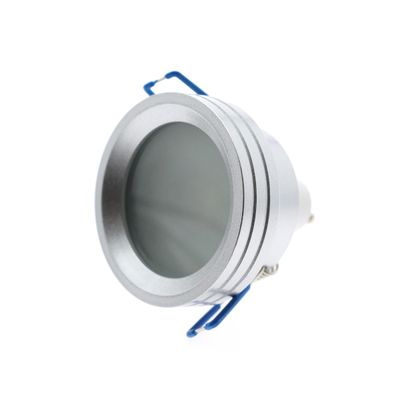 Pyöreä lampun kehys+GU10/MR16 kanta, IP44, HOPEA, 18 mm korkea Pyöreä lampun kehys+GU10/MR16 kanta, IP44, HOPEA, 18 mm korkea