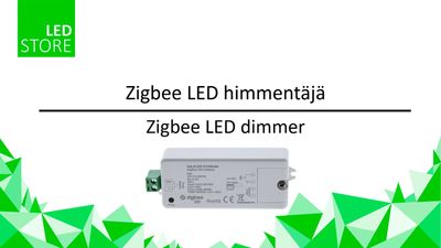 VaLO Zigbee LED vastaanotin 12V-36V - yksivärisille led nauhoille, 8A VaLO Zigbee LED vastaanotin 12V-36V - yksivärisille led nauhoille, 8A