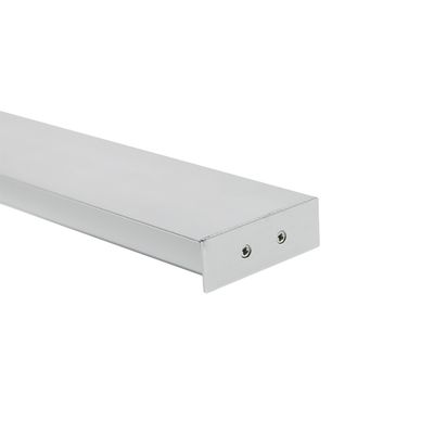 Alumiiniprofiili led nauhalle seinään 2500x17x49mm kahteen suuntaan, harjattu alumiini Alumiiniprofiili led nauhalle seinään 2500x17x49mm kahteen suuntaan, harjattu alumiini
