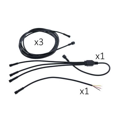 Liitosjohdot ja langaton ohjaus 3kpl 9W CCT led SPOTILLE Liitosjohdot ja langaton ohjaus 3kpl 9W CCT led SPOTILLE