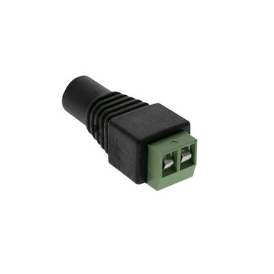 Naaras DC-liitin 5,5mm ruuvattava