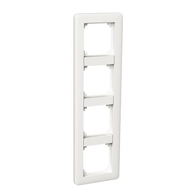 Schneider Exxact Kehys, 4-osainen irrotettavalla sillalla, Primo Valkoinen Schneider Exxact Kehys, 4-osainen irrotettavalla sillalla, Primo Valkoinen