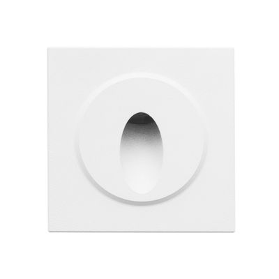 LED PORRASVALAISIN FUNK IN-WALL, upotettava, 3W, 3500K, CRI92, IP66, mattavalkoinen LED PORRASVALAISIN FUNK IN-WALL, upotettava, 3W, 3500K, CRI92, IP66, mattavalkoinen