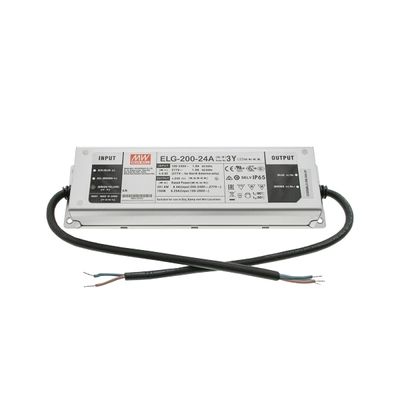 LED virtalähde 24V, 200W, Mean Well, IP67