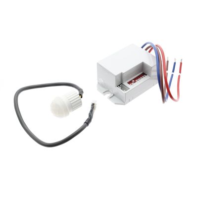 Liiketunnistin PIR sensorilla ja hämärätunnistimella, uppoasennukseen, IP20 Liiketunnistin PIR sensorilla ja hämärätunnistimella, uppoasennukseen, IP20