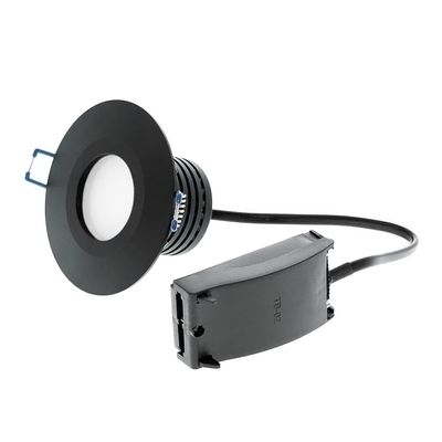 LED alasvalo - ModLed himmennettävä moduuli 7W, 230V, CRI98 + ModLed IP54 kiinteä, mattamusta kehys LED alasvalo - ModLed himmennettävä moduuli 7W, 230V, CRI98 + ModLed IP54 kiinteä, mattamusta kehys