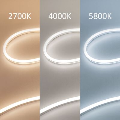 1m LED valonauha NEON, CCT, 24V, 14,4W/m, IP65, CRI95