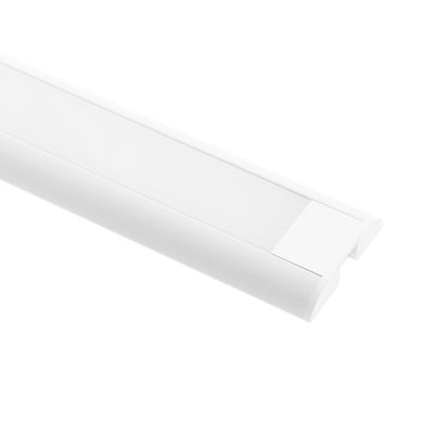 Alumiiniprofiili led nauhalle 3000x9x39mm, pinta-asennettava, valkoinen