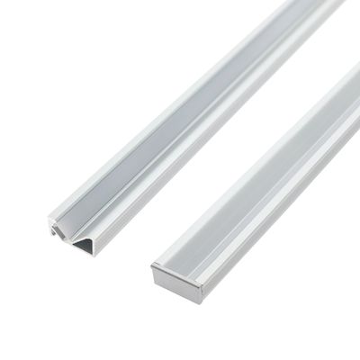 Upotettava hyllyprofiili epäsuoraan valoon led-nauhalle, 3 metriä, harjattu alumiini Upotettava hyllyprofiili epäsuoraan valoon led-nauhalle, 3 metriä, harjattu alumiini