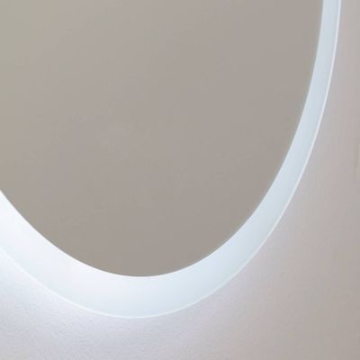 LED PYÖREÄ MITTATILAUSVALOPEILI, värilämpötilasäädettävä, himmennettävä