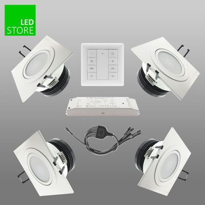 SQ033 CCT LED alasvalo 4 kpl SETTI langattomalla ohjauspainikkeella SQ033 CCT LED alasvalo 4 kpl SETTI langattomalla ohjauspainikkeella