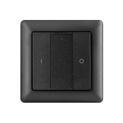 Langaton LED himmennin - VaLO Zigbee, 1-osainen painike Musta Langaton LED himmennin - VaLO Zigbee, 1-osainen painike Musta