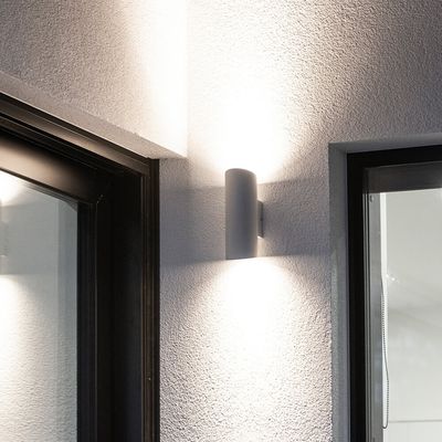 LED SEINÄVALAISIN VIISTO 2, 3000K, 2x11W, CRI94, IP55, mattavalkoinen