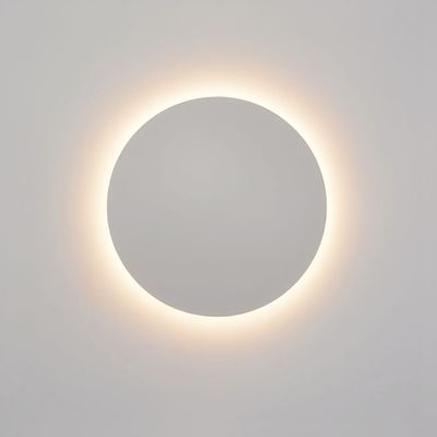 LED SEINÄVALAISIN ECLIPSE 15 cm, värilämpötilasäädettävä, himmennettävä, 10W, CRI85, IP21, mattavalkoinen LED SEINÄVALAISIN ECLIPSE 15 cm, värilämpötilasäädettävä, himmennettävä, 10W, CRI85, IP21, mattavalkoinen