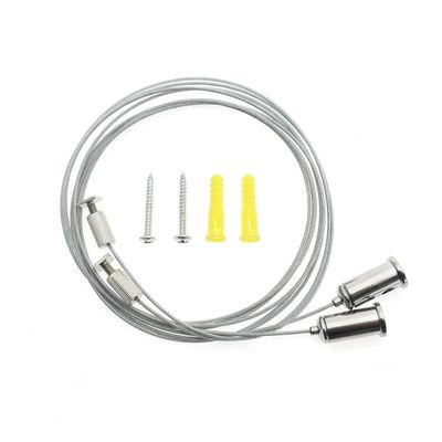 Ripustusvaijeri pari led profiilien ripustukseen, 1,5m Ripustusvaijeri pari led profiilien ripustukseen, 1,5m